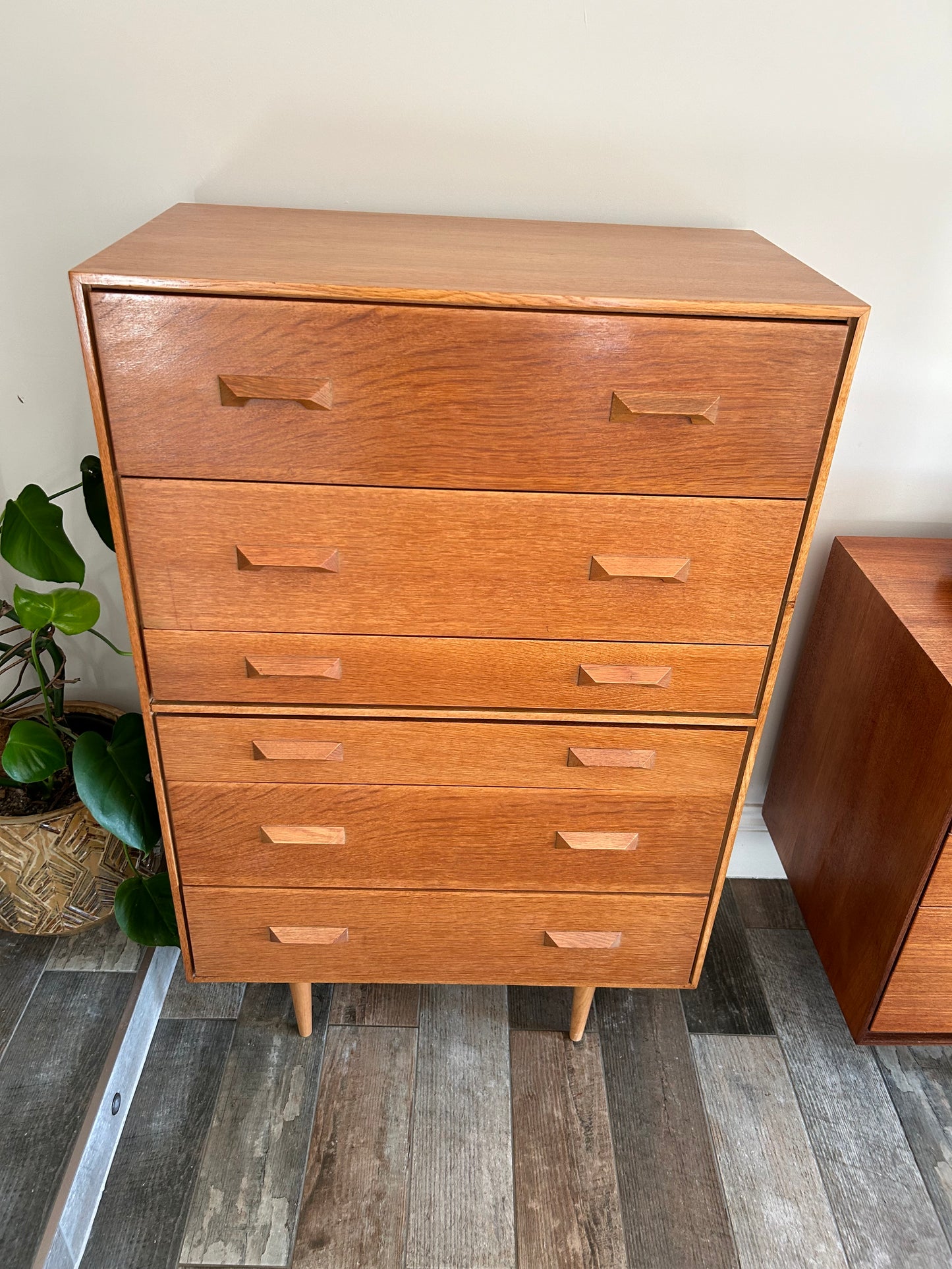 Stag Teak MC chest of drawers