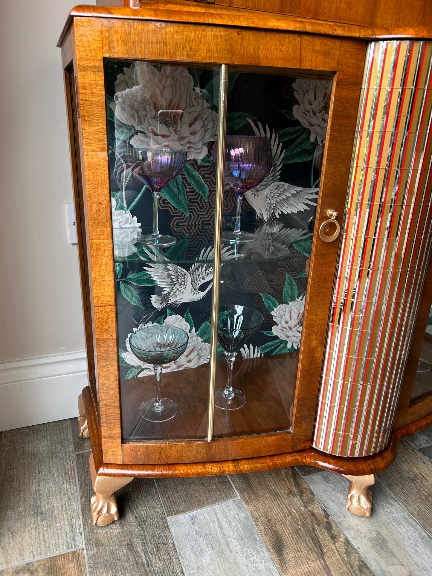 Art Deco Cocktail Cabinet Vintage