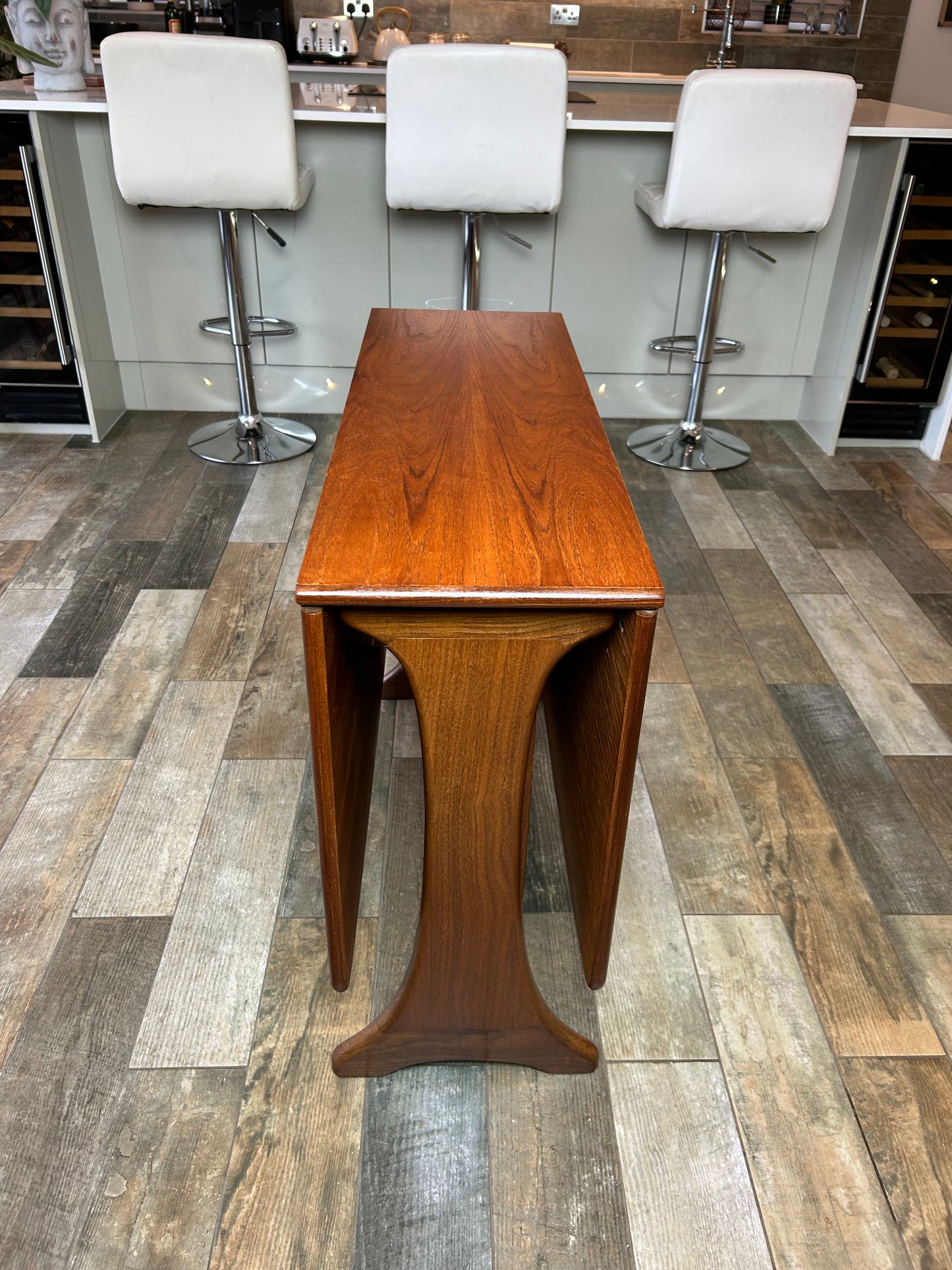 G Plan Brasilia MCM Folding Table and 4 chairs