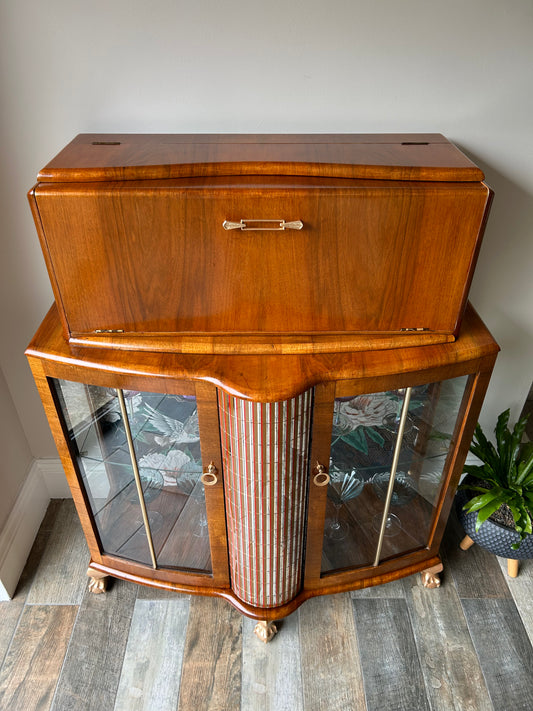 Art Deco Cocktail Cabinet Vintage