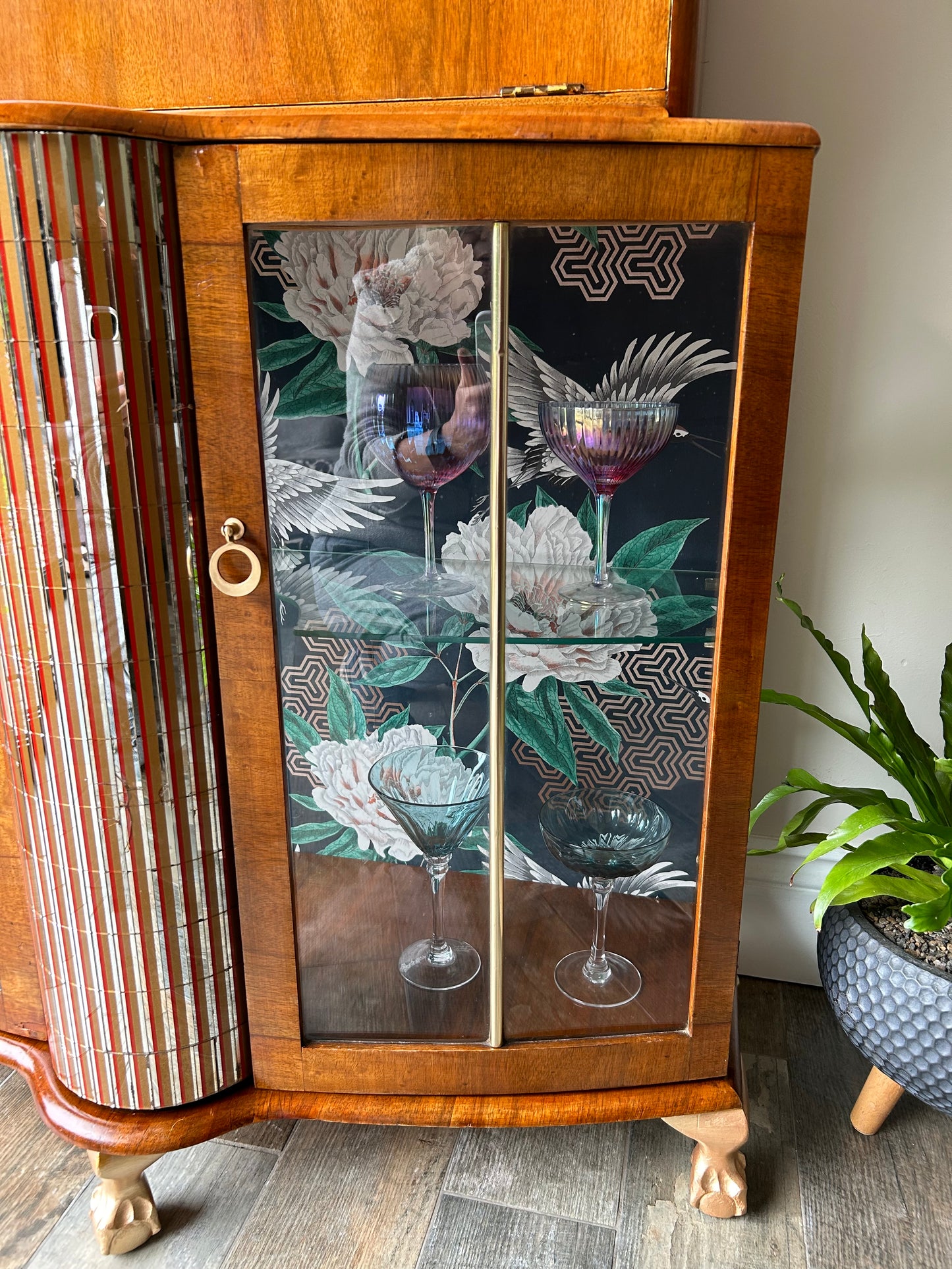 Art Deco Cocktail Cabinet Vintage