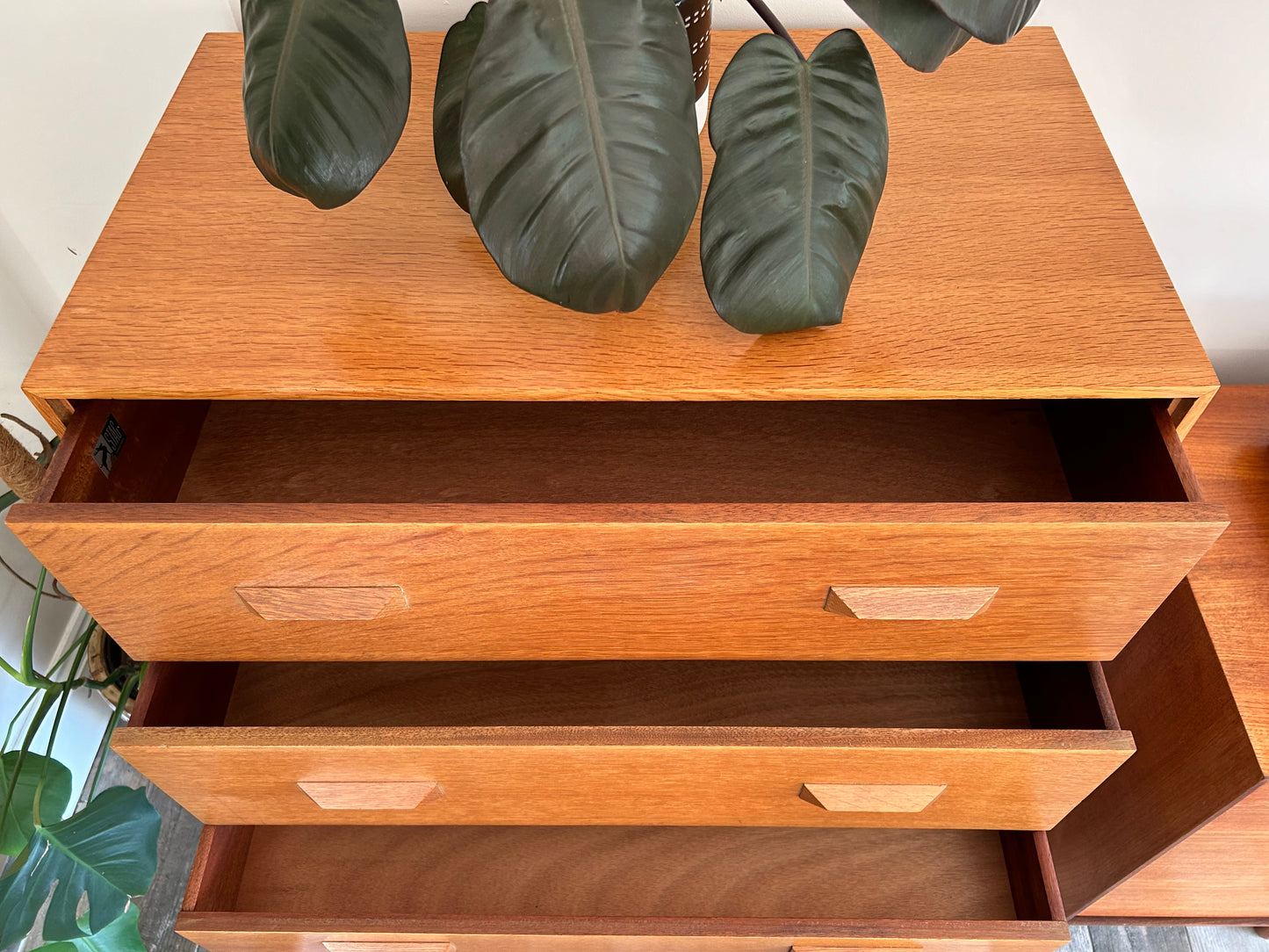 Stag Teak MC chest of drawers