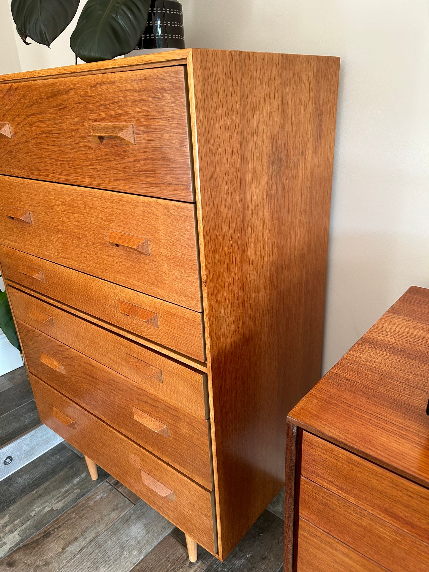 Stag Teak MC chest of drawers