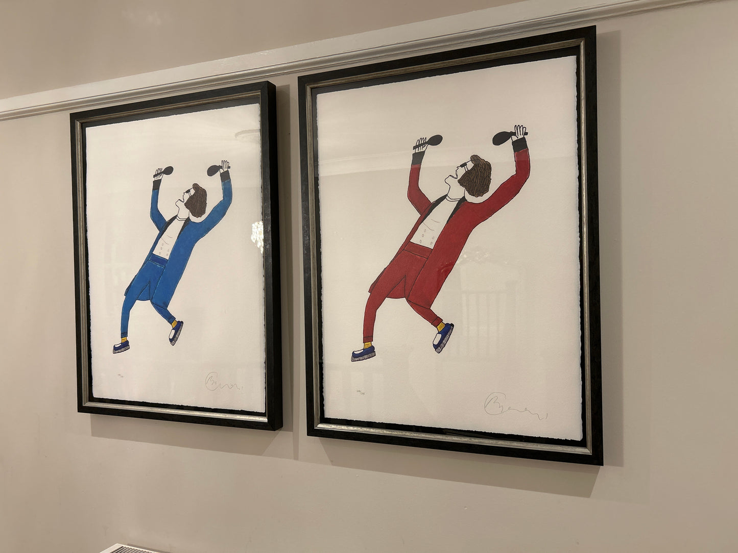 Billy Connolly art prints. ALL SIGNED. Giclée Print X 4