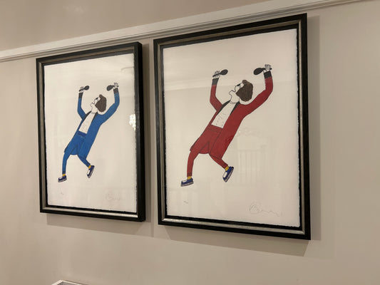 Billy Connolly art prints. ALL SIGNED. Giclée Print X 4