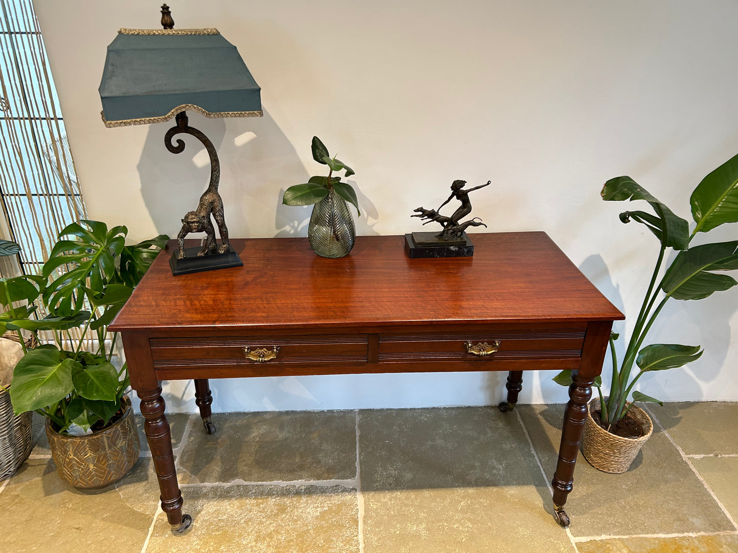 Vintage mahogany side table