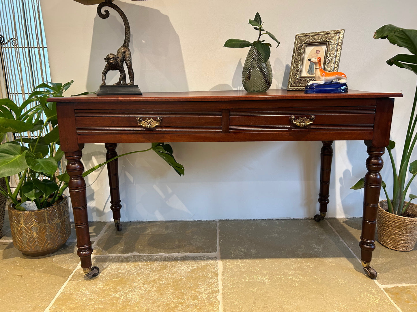 Vintage mahogany side table