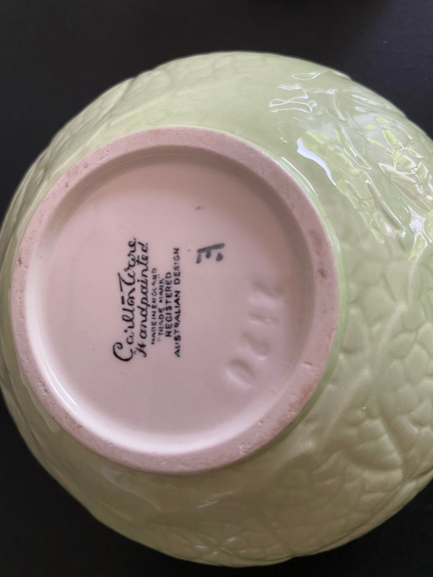 Jam pot Carlton ware